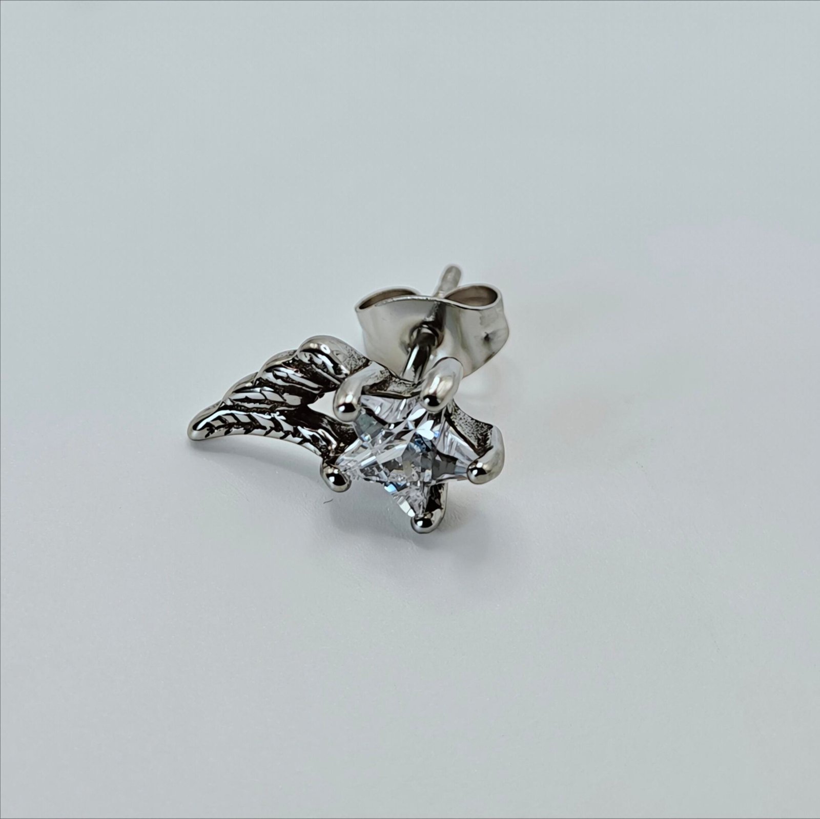 Celestial Winged Star Stud Earrings - Image 6